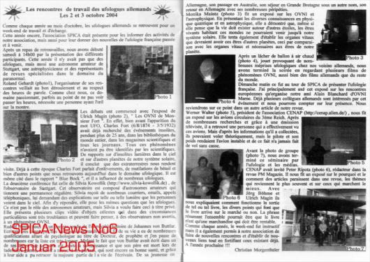 2004-10-sa-Cru00f6ffelbach-Bericht in SPICA-NEWS-Frankreich