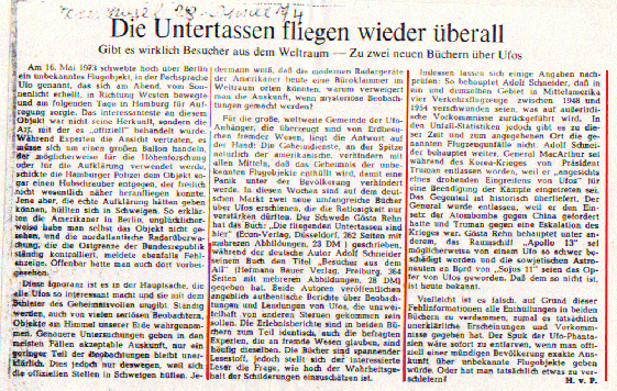 1974-04-Typische Presse-Reaktion auf damalige UFO-Bücher...