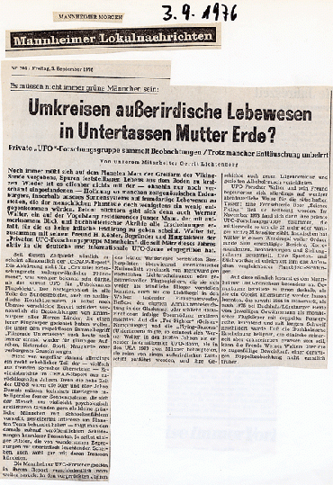 1976-09-a-Erster Zeitungsbericht über die CENAP-Forschungstätigkeit