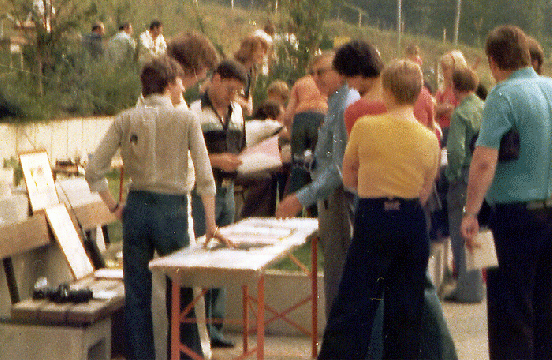 1977-09-am-CENAP-Info-Stand in Heidelberg-Emmertsgrund