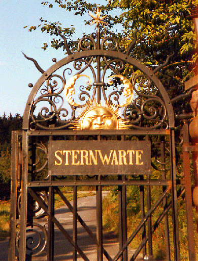 1977-09-Sternwarten-Eingang - Heidelberg