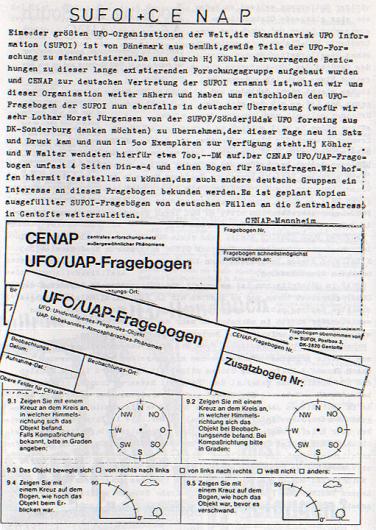 1981-12-f-CENAP u00fcbernimmt den Fragebogen der SUFOI in Du00e4nemark und tru00e4gt zum damaligen europu00e4ischen UFO-Forschungsgedanken bei