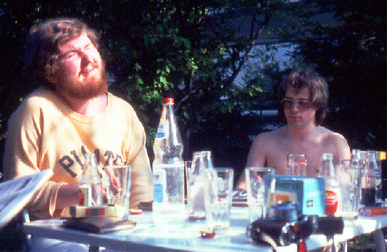 1982-05-b-Werner bei Besuch vin CENAP bei Klaus Webner
