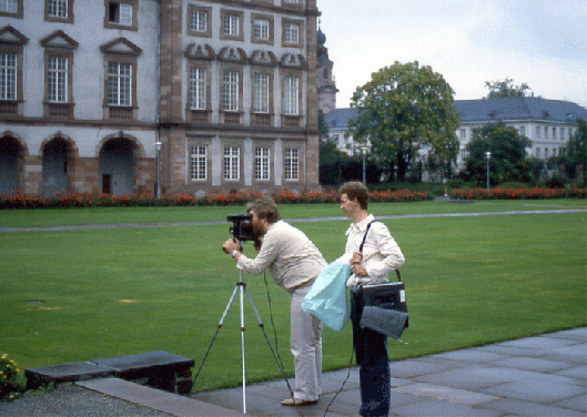 1982-08-bb-Kult-Film-Dreharbeiten - Werner+Jochen