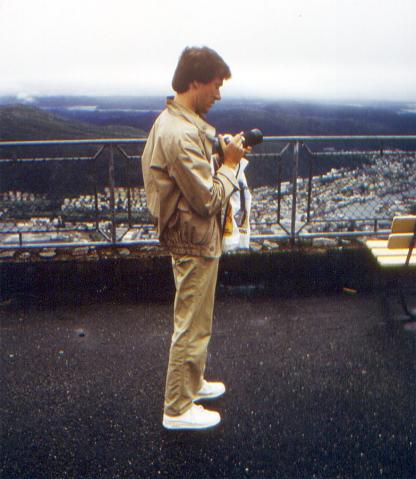 1983-07-Blick auf Bergen - Norwegen