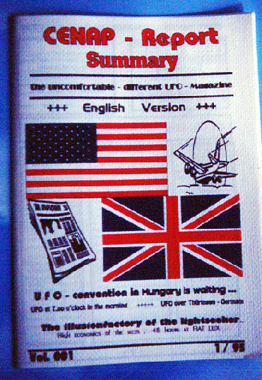 1995-01-a-CENAP-Report-Summery für die Austausch-Exemplare in alle Welt - von  Engelbert Aviles
