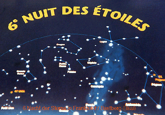 1996-08-d-Astronomie-Nacht in Frankreich mit Beteiligung auf dem Bastberg-Elsaß von SPICA-Franc und CENAP