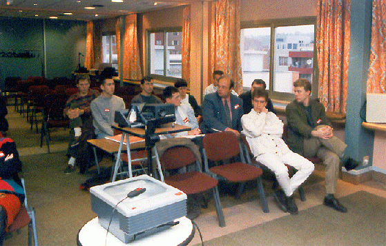 1996-11-aj-SPICA-Team bei UFO-Kongreß-Lyon