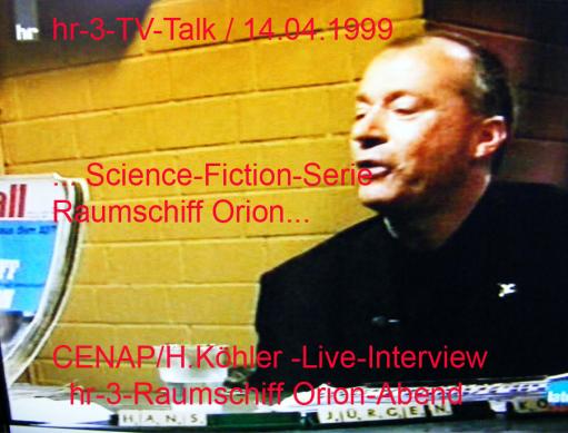 1999-04-hm-Hansjürgen war schon 1966 als 10jähriger SF-Raumschiff-Orion-Serie-Fan
