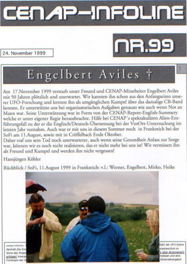 1999-11-e-CENAP-Infoline - in Erinnerung an Engelbert