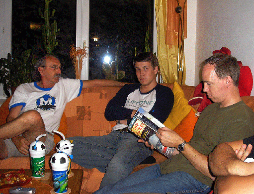 2006-07-ki-CENAP-Arbeitstreffen-Heilbronn - Uli Thieme, Dennis, Jochen