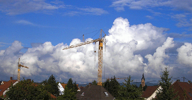 2006-08-ks-Wolken am Horizont bei Mannheim
