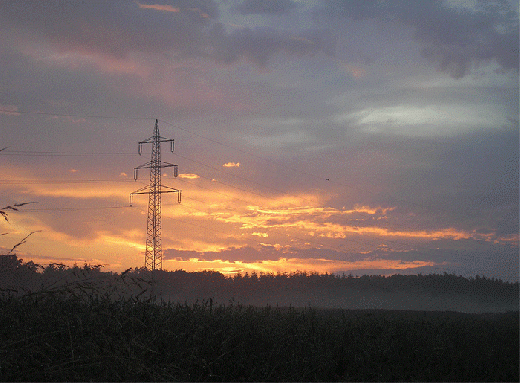2007-06-caga-Sonnenuntergang +ü Nebelbänke bei Rimhorn