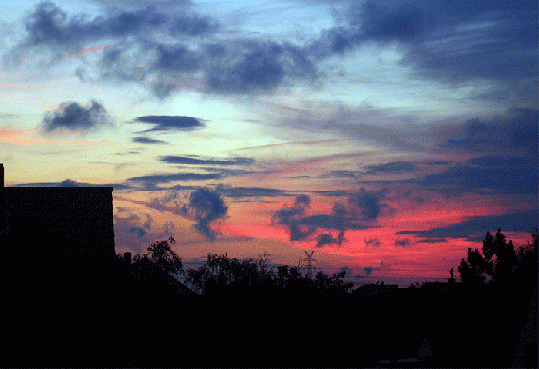 2007-06-ebe-Sonnenuntergang bei Mannheim
