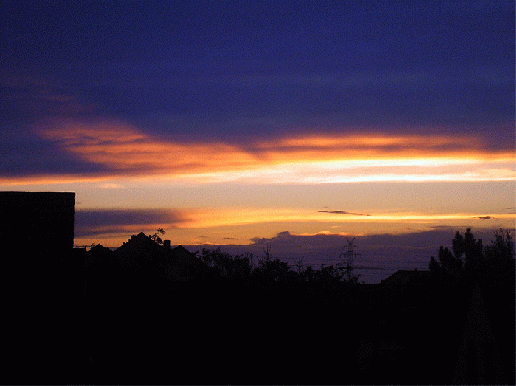 2007-06-fdbc-Sonnenstreifen über Mannheim