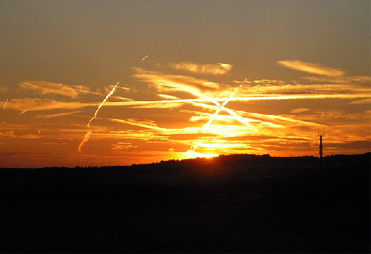 2007-08-aca-Sonnenuntergang - Odenwald