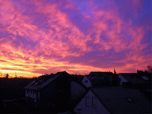 2008-01-gc-Sonnenaufgang über Mannheim