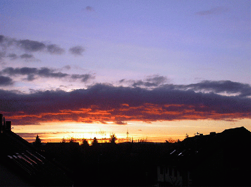 2008-01-ha-Sonnenaufgang über Mannheim
