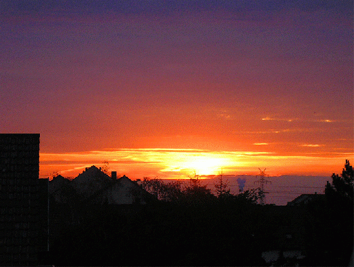 2008-06-fa-Sonnenuntergang - Mannheim