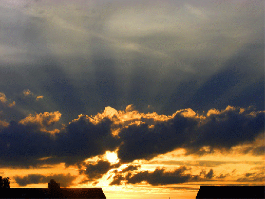 2008-09-abb-Sonnenuntergang mit Wolkenschatteneffekt