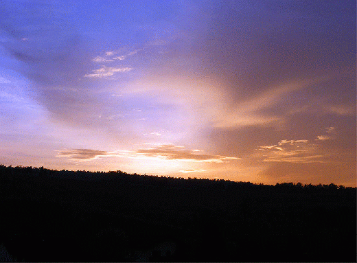 2008-11-azd-Sonnenuntergang - Odenwald