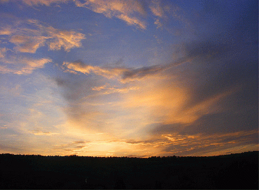 2008-11-aze-Sonnenuntergang - Odenwald