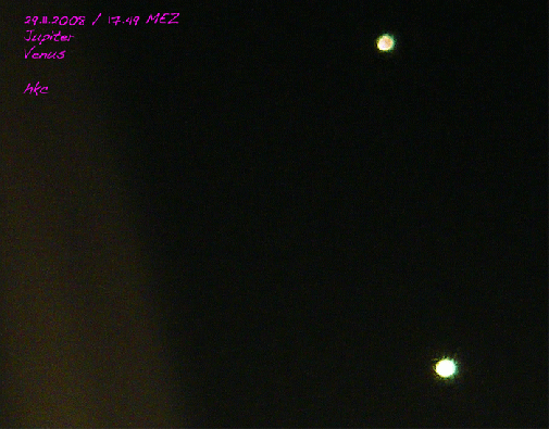 2008-11-hbc-Jupiter + Venus mit 10x-Zoom