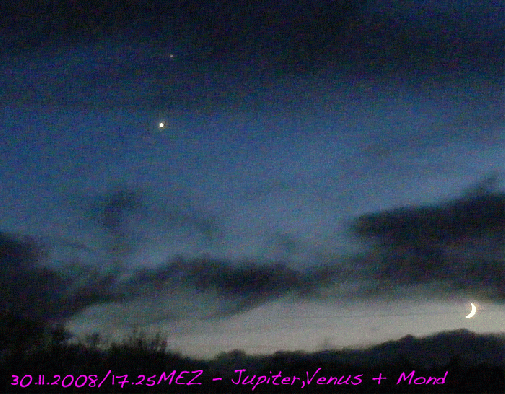 2008-11-hhfd-Jupiter + Venus bei Mondsichel