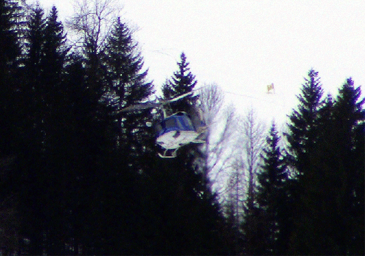 2009-02-0473-Polizei-Helikopter im Tiefflug - Slowenien