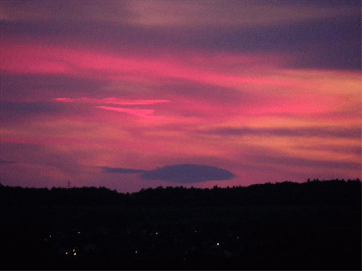 2009-06-abcb-Sonnenuntergang über Rimhorn - Odenwald