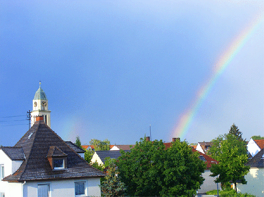 2009-06-byaq-Regenbogen-Effekt durch Hagelschauer