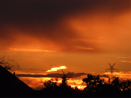 2009-06-bzd-Sonnenuntergang - Mannheim