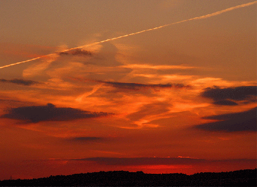 2009-06-dbf-Sonnenuntergang - Odenwald