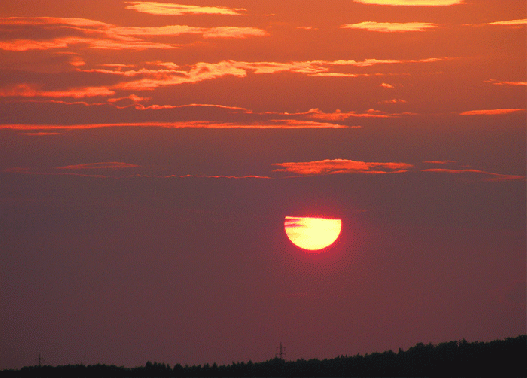 2009-06-gbc-Sonnenuntergang - Odenwald