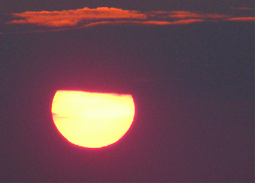 2009-06-gbd-Sonnenuntergang - Odenwald