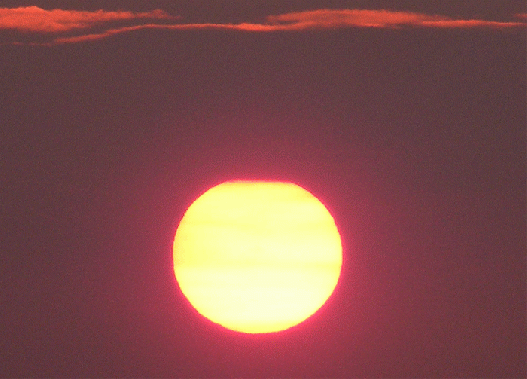 2009-06-gbf-Sonnenuntergang - Odenwald