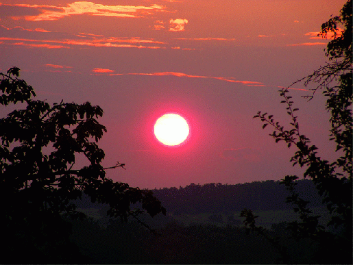 2009-06-gbi-Sonnenuntergang - Odenwald