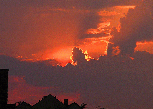 2009-07-aab-Sonnenuntergang - Mannheim