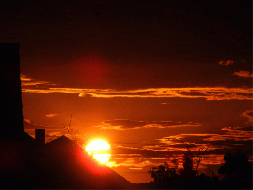 2009-07-bcea-Sonnenuntergang - Mannheim