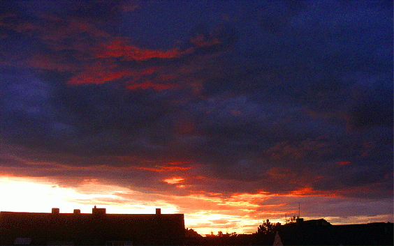 2009-07-bceb-Sonnenuntergang - Mannheim