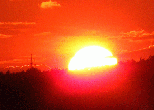 2009-07-cada-Sonnenuntergang - Odenwald