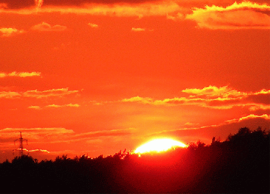 2009-07-cadd-Sonnenuntergang - Odenwald