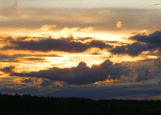 2009-08-ajd-Sonnenuntergang - Odenwald