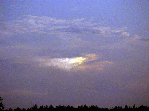 2009-08-bome-linke Nebensonne - Odenwald