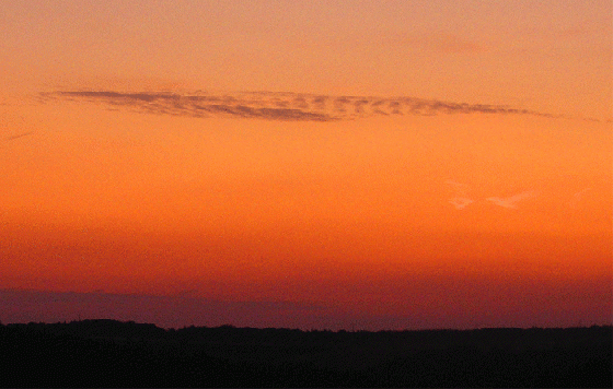 2009-08-cega-Sonnenuntergang - Odenwald