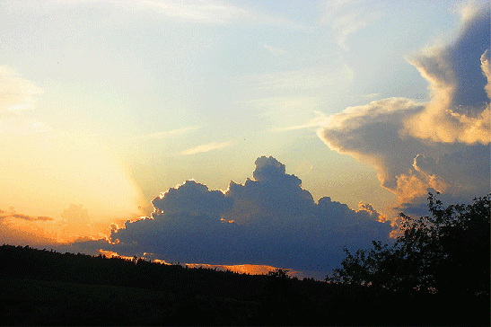 2009-08-gcd-Sonnenuntergang - Odenwald