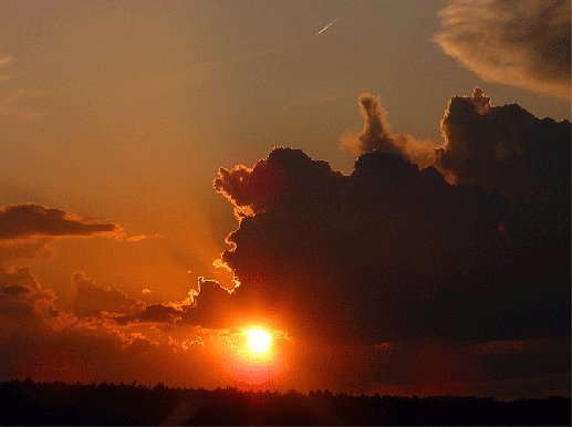 2009-08-gcdm-Sonnenuntergang - Odenwald