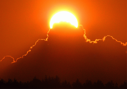 2009-08-ggb-Sonnenuntergang - Odenwald