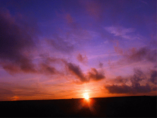 2009-08-hccm-linke Nebensonne bei Sonnenuntergang bei Vielbrunn
