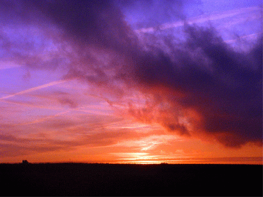 2009-08-hccp-Sonnenuntergang - Odenwald